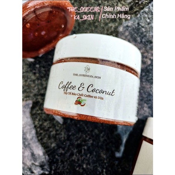 THE_QUEENS.K4_SKIN - TẨY TẾ BÀO CHẾT TOÀN THÂN - TẨY TẾ BÀO CHẾT COFFEE