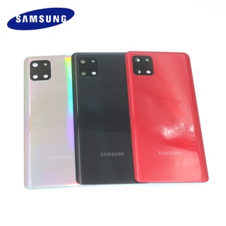 Ốp Điện Thoại Mặt Kính Khung Kính Bảo Vệ Camera Sau 100% Chính Hãng Cho Samsung Galaxy Note 10 lite & Logo