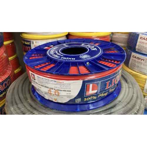 100 mét dây điện đơn mềm 4.0 LION