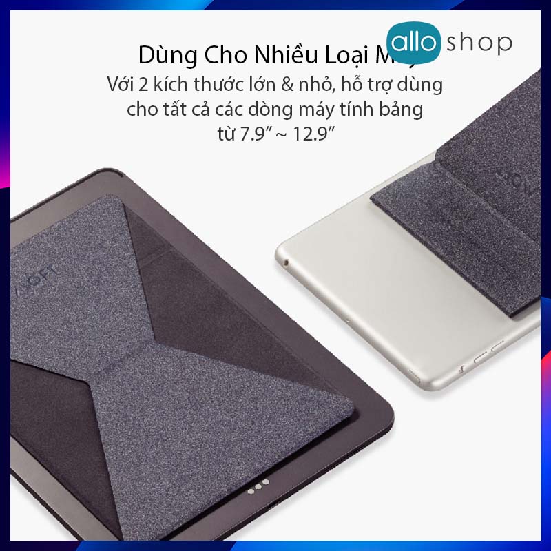 Giá Đỡ Máy Tính Bảng MOFT X Tablet Stand Siêu Mỏng, 6 Góc Độ Dễ Dàng Thay Đổi, Giá Đỡ Siêu Nhẹ, Sử Dụng Mọi Nơi