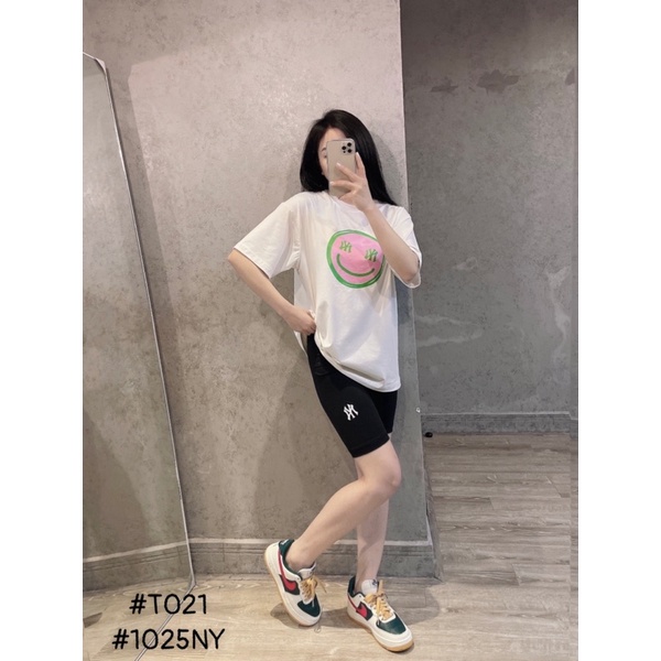 (Hàng xuất xịn) Áo trắng Smile