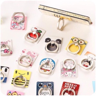 Iring chuẩn 3d cute móc khoá sau điện thoại