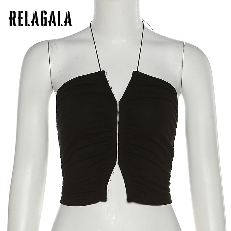 Áo Tank Top Hai Dây Màu Sắc Thời Trang Quyến Rũ Cho Nữ