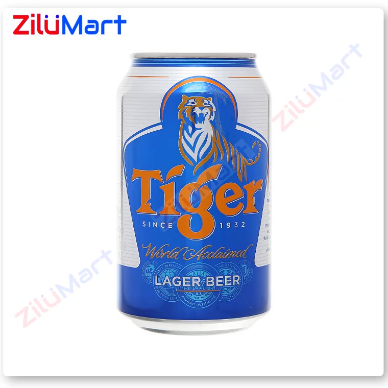 [HỎA TỐC HCM] Thùng 24 lon bia Tiger nâu loại 330ml