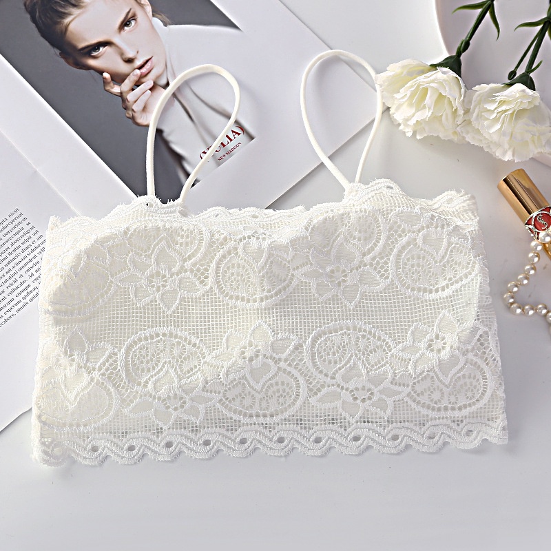 Áo Ngực Ren Hoa 2 Dây Quây Ngang Siêu Quyến Rũ DAN L&amp;U 2027