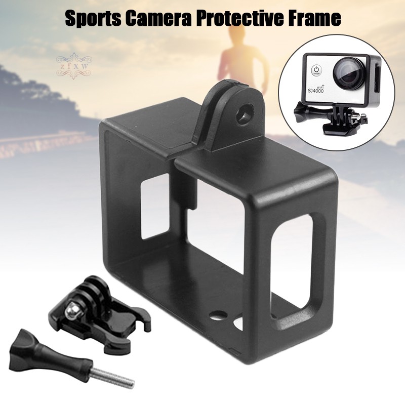 ZF Sport Camera Protective Frame Quick Clip Border Case for SJCAM SJ4000 Sj6000 Cameras Accessories @VN