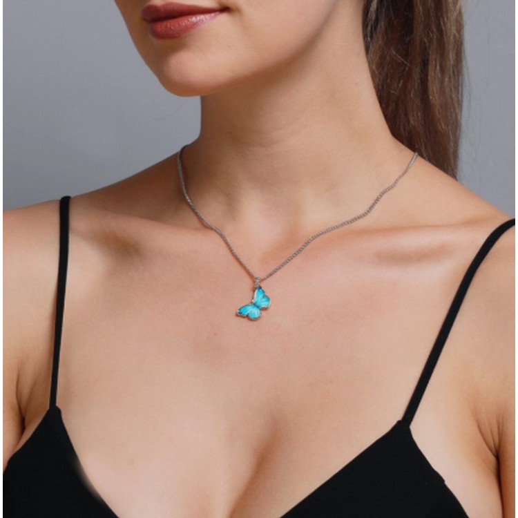 Vòng cổ unisex Angel necklace mặt thiên thần giang cánh | BigBuy360 - bigbuy360.vn