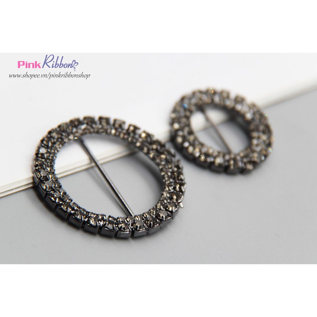 Khoen 2 hàng đá cao cấp 3cm-4cm