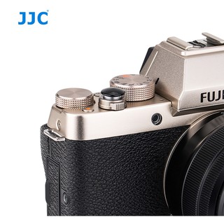 NÚT DÁN SHUTTER BUTTON KIM LOẠI JJC (ĐEN) LỒI