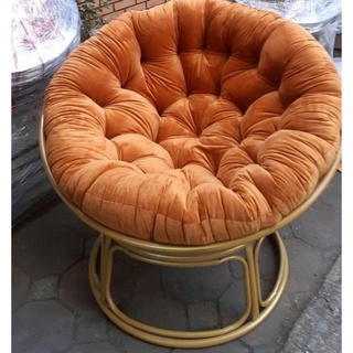 nệm tròn cho ghế papasan.ghế tròn thư giãn(đệm +tim)
