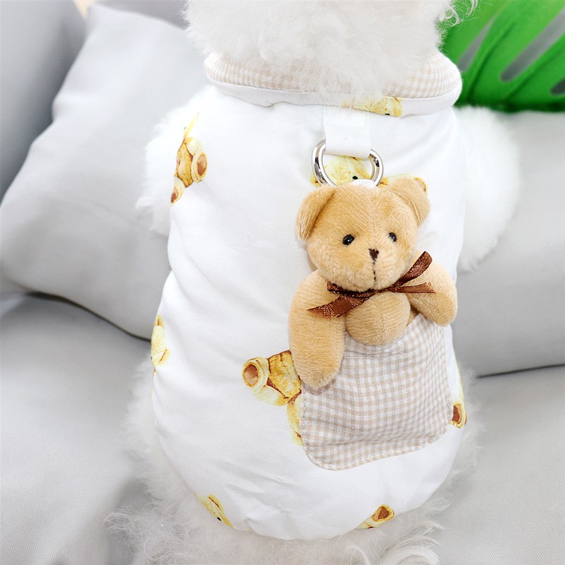 Áo khoác cotton dày thời trang thu đông cho thú cưng