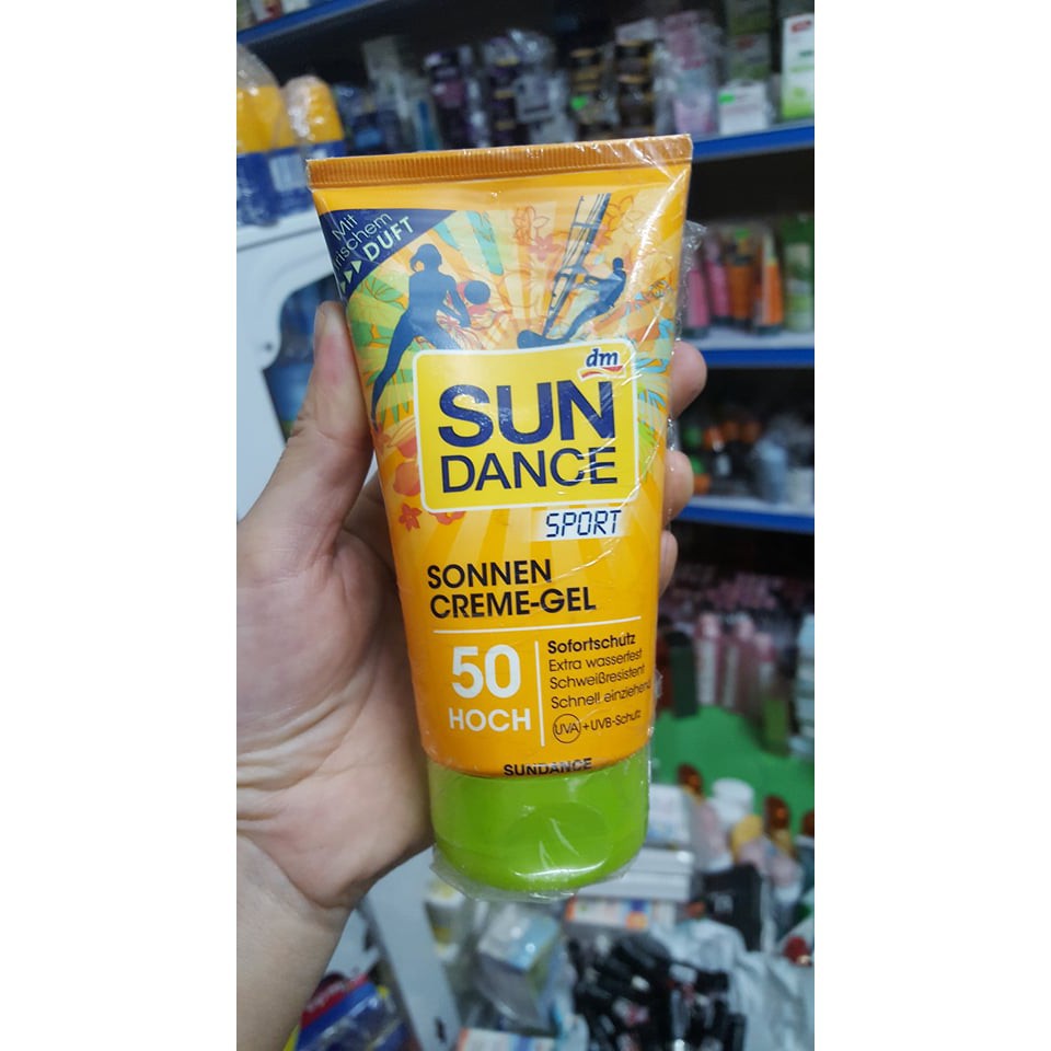 (CHÍNH HÃNG ) (  HÀNG ĐỨC XÁCH TAY BILL)Kem chống nắng Sundance dạng sữa SPF50