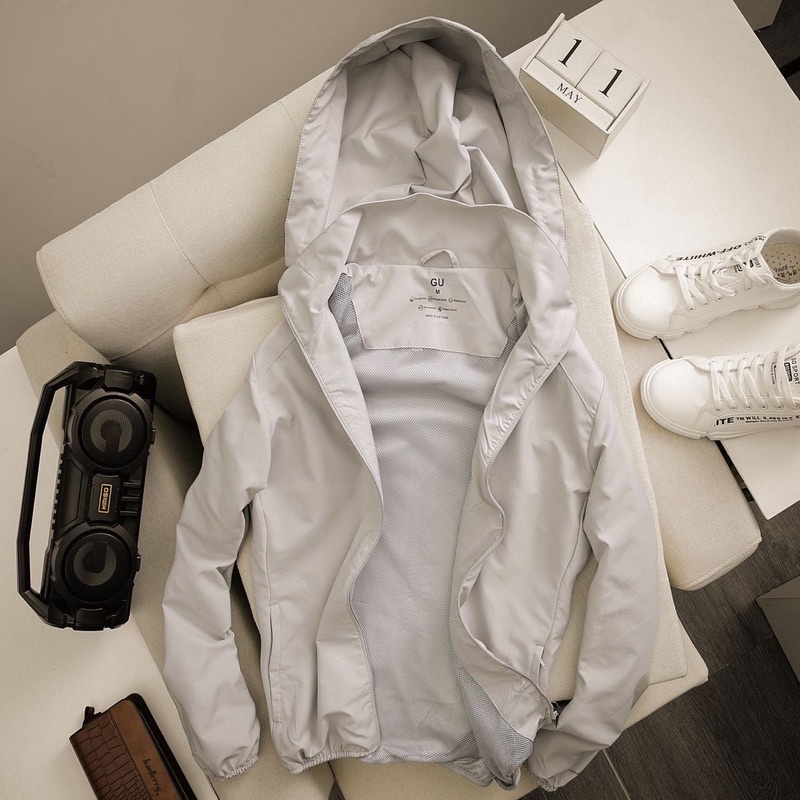 Áo khoác dù nam 2 lớp G.U