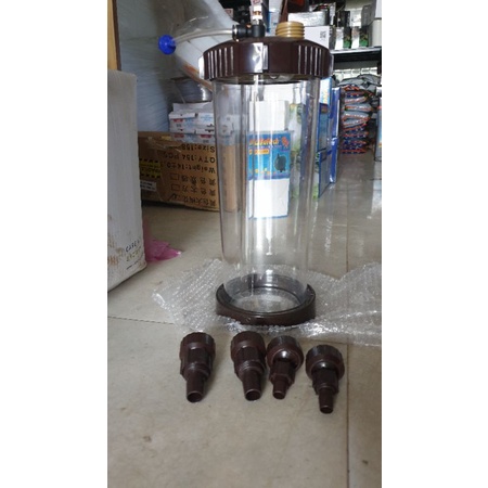 Bình CO2 nhôm 2.1L van tổng Neriki nội địa nhật - cho hồ thủy sinh