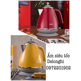 ẤM SIÊU TỐC DELONGHI VINTAGE RETRO