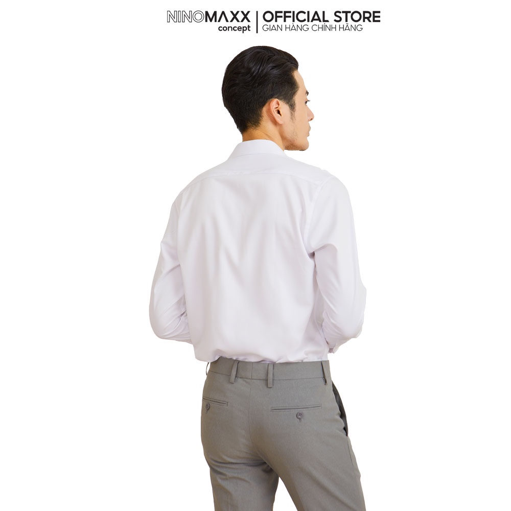 N&amp;M CLUB Áo Sơ Mi Nam Tay Dài chất liệu cotton poly 2106002