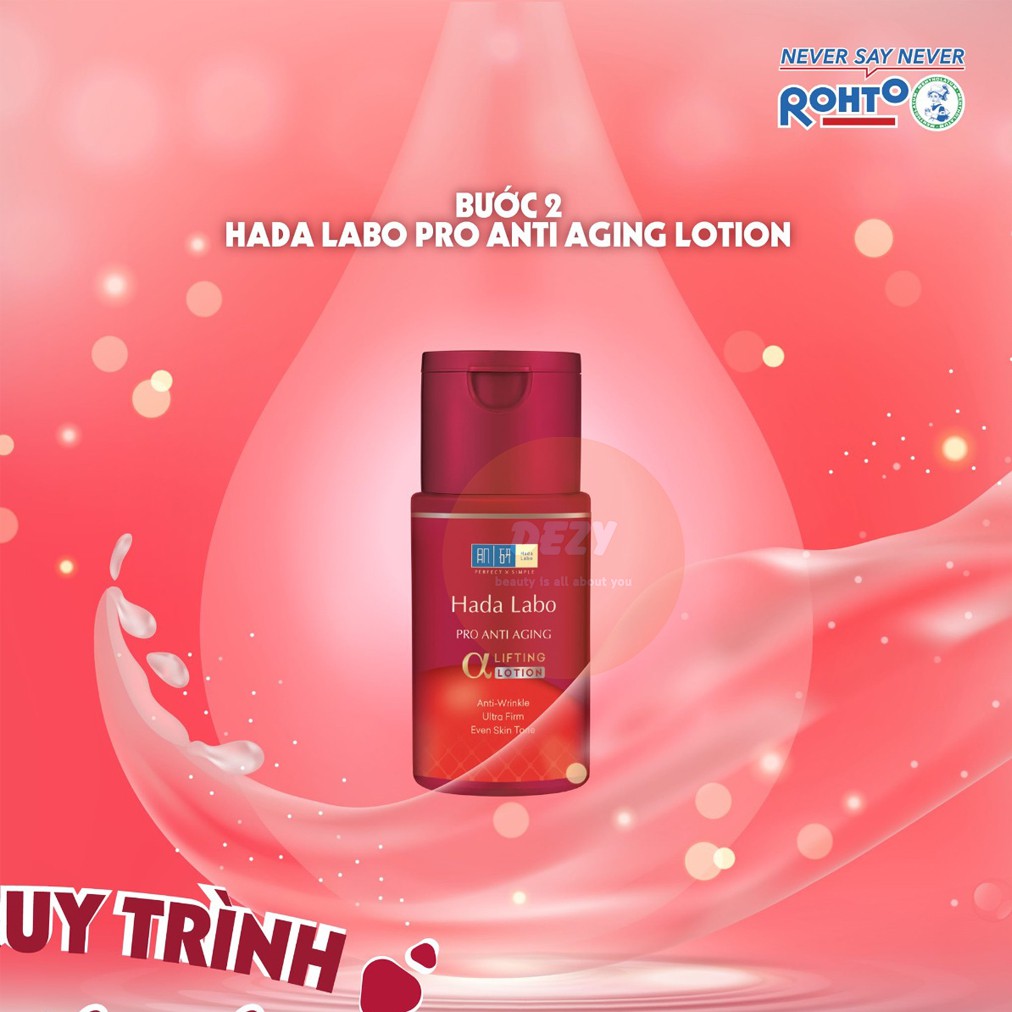 Lotion Hada Labo Ngừa Lão Hóa Da Dung Dịch Collagen Dưỡng Da Khô Nếp Nhăn Hadalabo Retinol Tẩy Tế Bào Chết Dưỡng Ẩm Dezy
