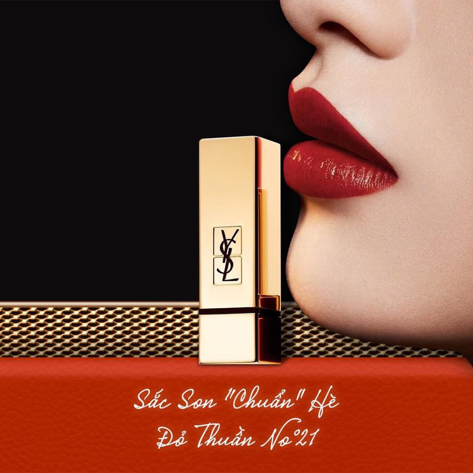 Son mini YSL Rouge Pur Couture 01 - Màu đỏ Tươi
