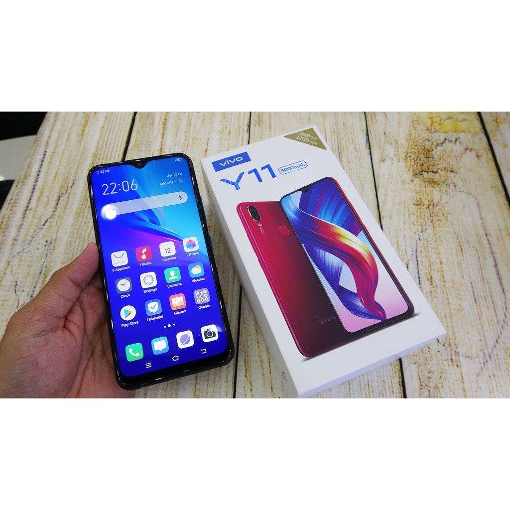 [Mã ELMT7 giảm 7% đơn 2.5TR] [Nguyên Seal] Điện Thoại VIVO Y11 3GB + 32GB - Hàng Chính Hãng + Tặng Kèm Gậy Chụp hình | WebRaoVat - webraovat.net.vn