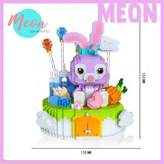 Xếp hình miniblock Stella Lou cake - Lego stellalou size XL
