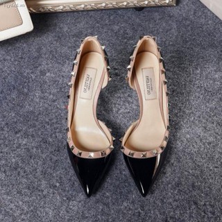 Giày Cao Gót Mũi Nhọn Đính Đinh Tán Sang Trọng Thời Trang Xuân Hè Cho Nữ 28