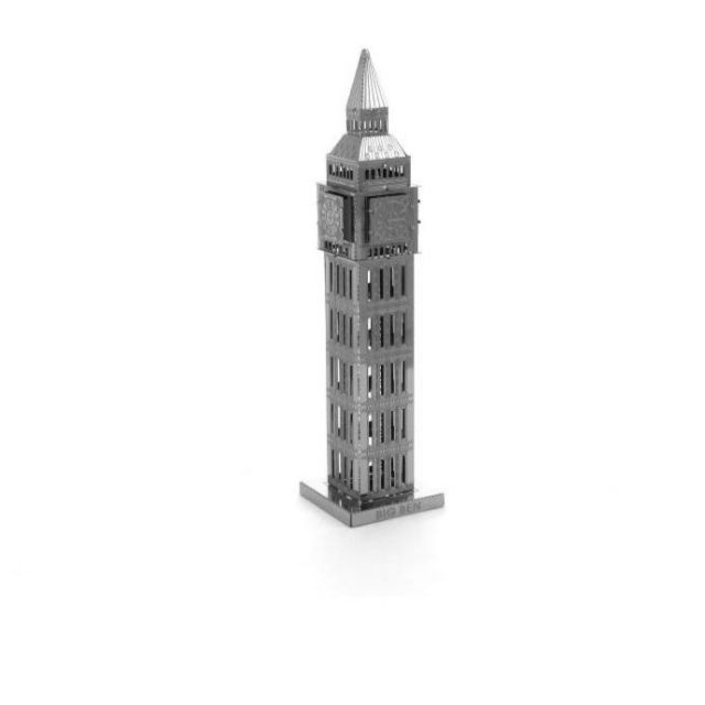 Đồ chơi lắp ghép mô hình 3D bằng thép tháp đồng hồ Big ben -dc2154(55)