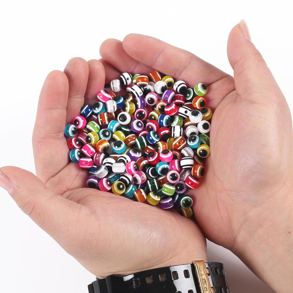 Chuỗi Hạt Câu Cá 6mm 8mm Nhiều Màu Sắc