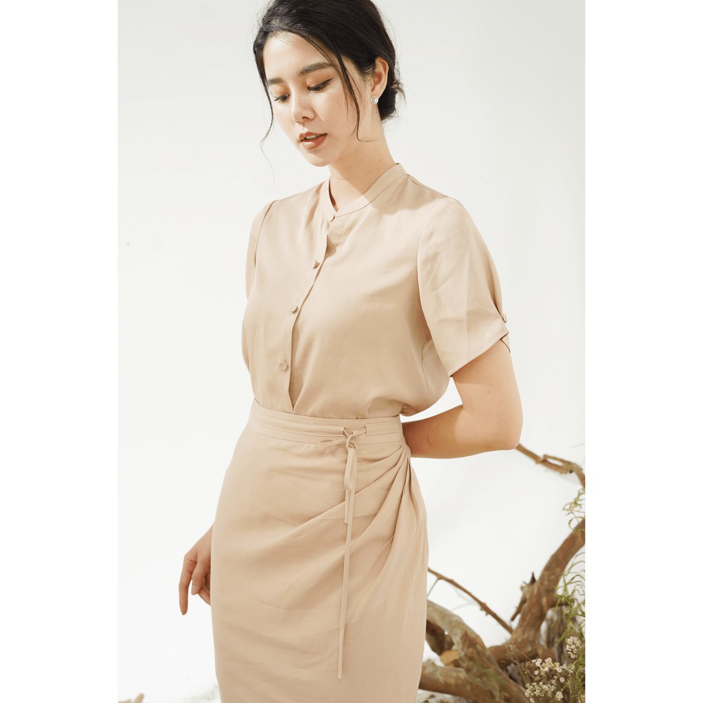 [Mã WABRM4  giảm 15% tối đa 50k đơn 150k] DIDO - Chân Váy Xếp Ly Lệch Nữ | BigBuy360 - bigbuy360.vn