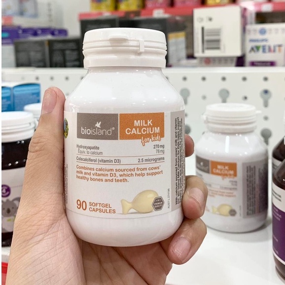 Canxi Milk Bio Island Úc