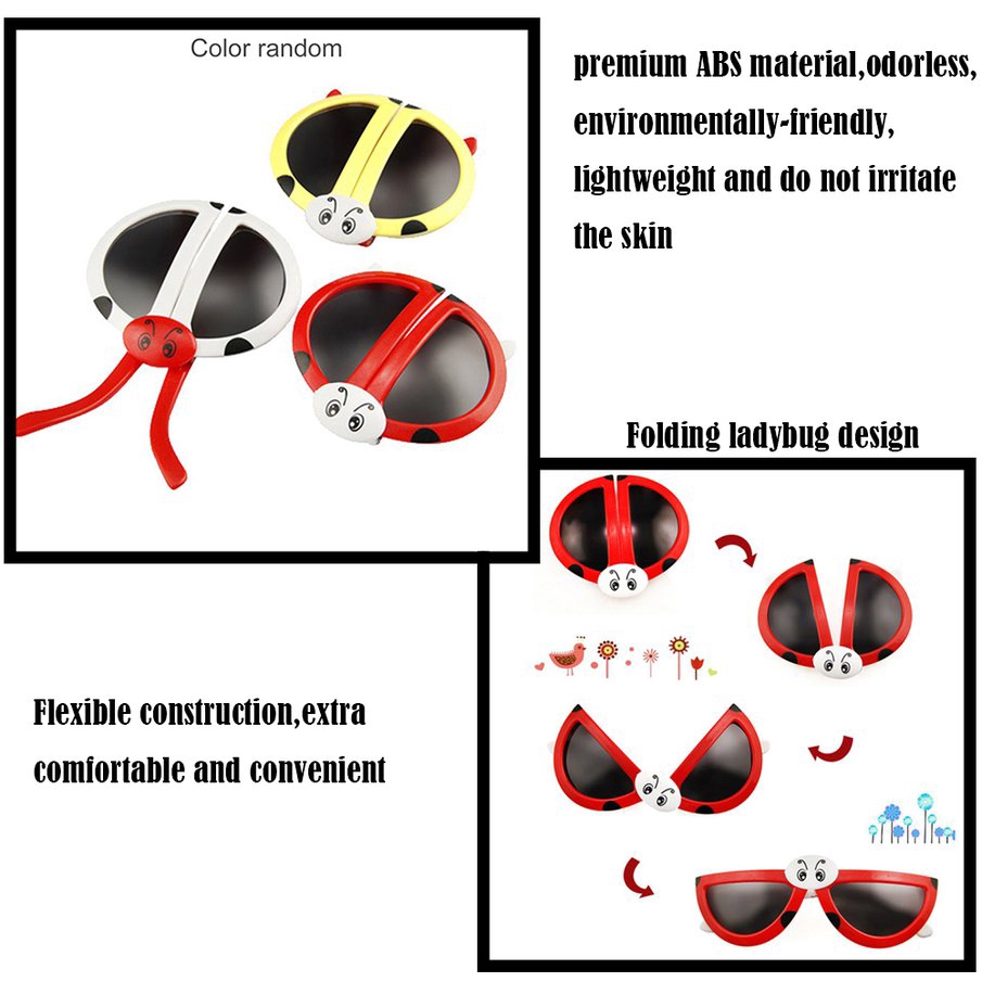 Mắt kính xếp hình bọ cánh cứng đáng yêu cho bé