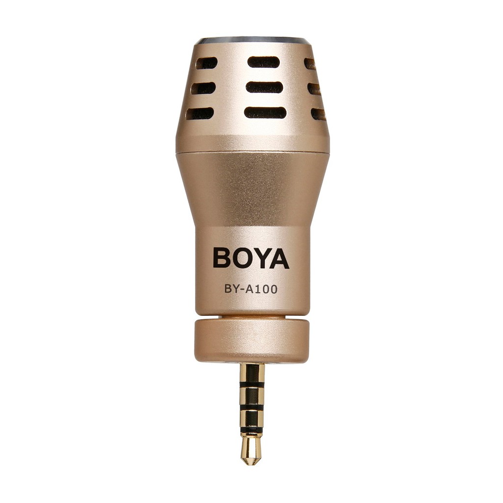 Microphone cho điện thoại Boya BY-A100 (Bạc)