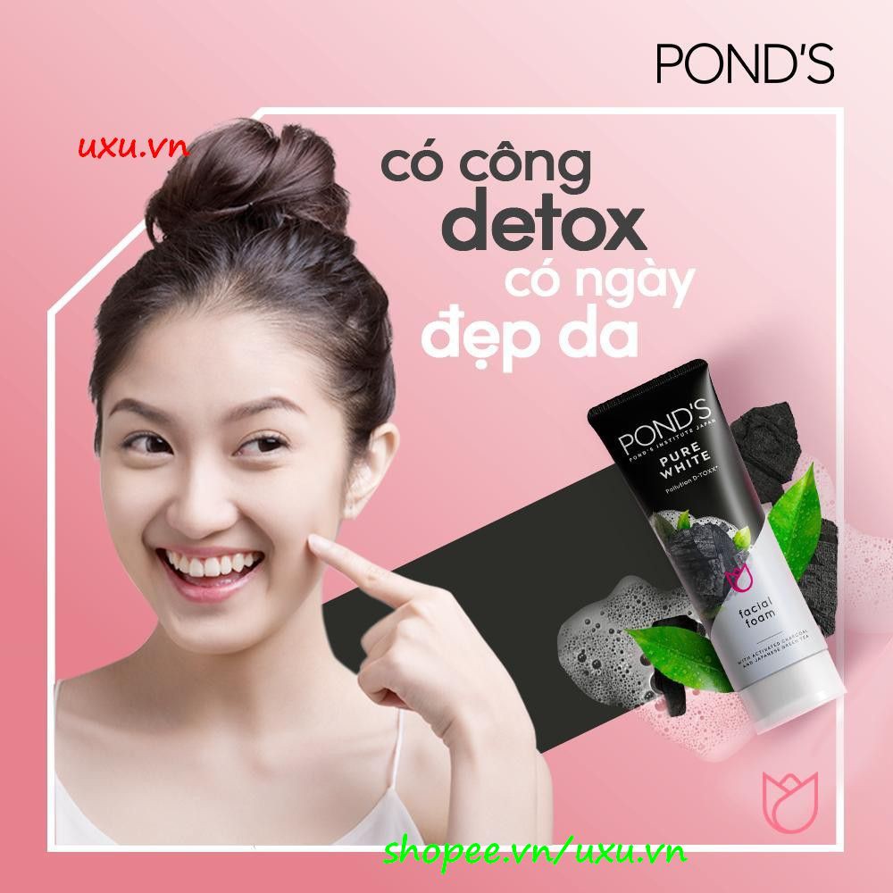 Sữa Rửa Mặt Nữ 50G Và 100G Ponds Pure White Làm Trắng Da, Với uxu.vn Tất Cả Là Chính Hãng.