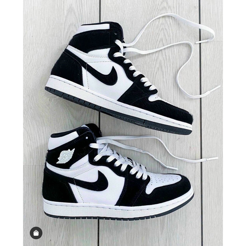 Giầy Thể Thao SNEAKER NIKE AIR JOCDAN 1 ,Giày NIKE JORDAN1 FORCE ONE Cao Cổ Màu Đen