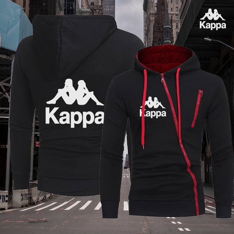 Áo Hoodie Thể Thao Kappa Có Khóa Kéo Cho Nam