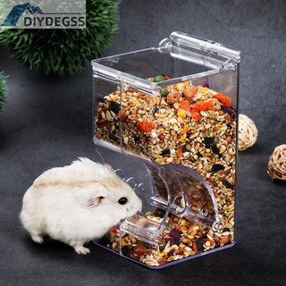 Dụng Cụ Cho Chuột Hamster Ăn Tự Động Trong Suốt 12.2m Chất Lượng Cao