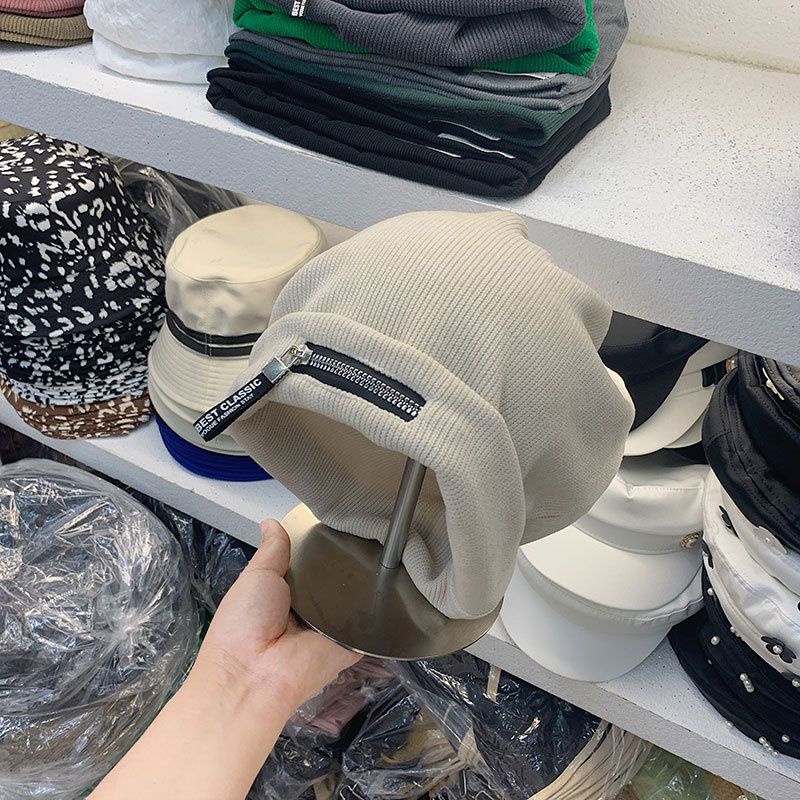 MŨ LEN NHUNG KHÓA KÉO CÁ TÍNH HÀNG CAO CẤP