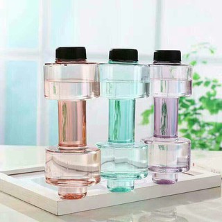 Bình nước thể thao hình tạ 500ml