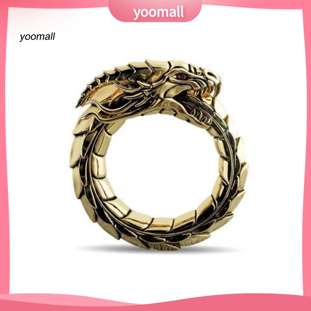 / Yo / Nhẫn Kim Loại Mini Dạng Hở Không Cần Xỏ Ngón Thích Hợp Cho Các Bữa Tiệc