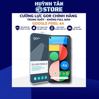 Cường lực google pixel 4a trong suốt KHÔNG FULL MÀN chống bám vân tay chính hãng GOR phụ kiện huỳnh tân store