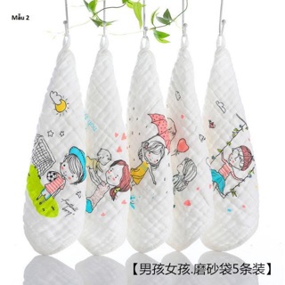 Set 5 khăn xô cho bé