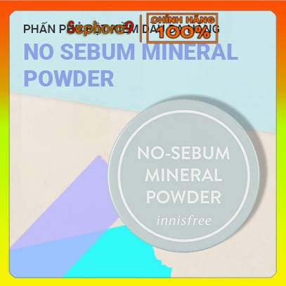 [Nhiều Màu Vỏ] Phấn phủ Hàn Quốc dạng bột khoáng Innisfree No Sebum Mineral Powder kiềm dầu mịn da | BigBuy360 - bigbuy360.vn