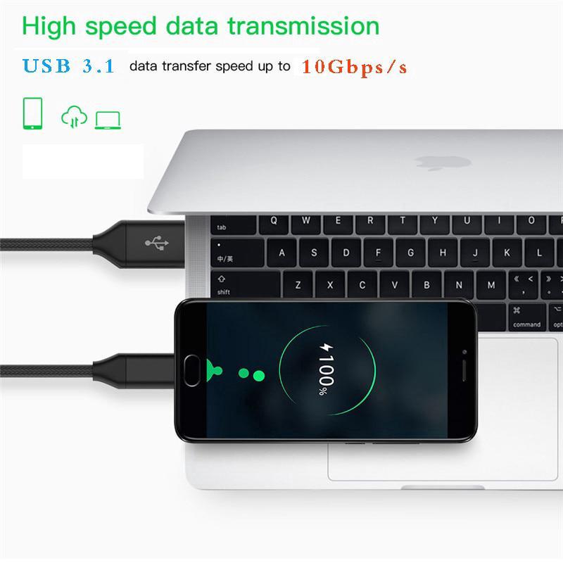 Dây Cáp Sạc Nhanh Loại C 5A Dành