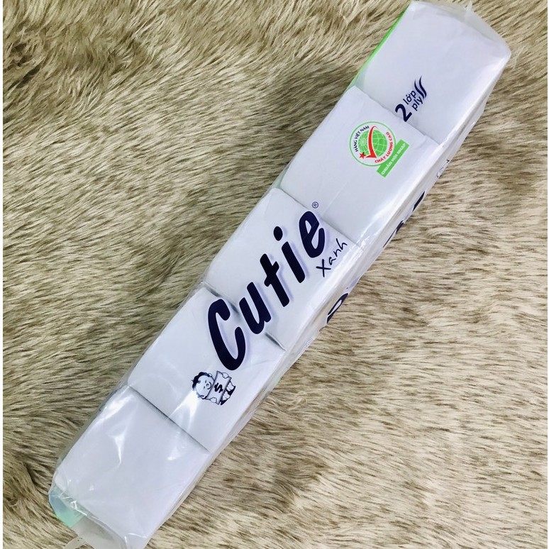 Giấy Vệ Sinh Cutie Xanh