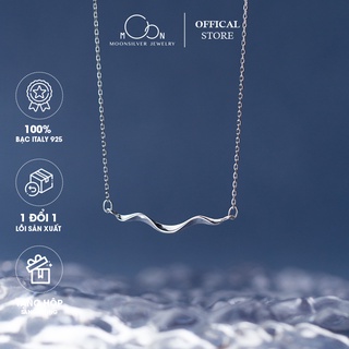 Dây chuyền bạc nữ Moonsilver, vòng cổ bạc lướt sóng surfing basic