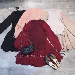 Set vay len siêu xinh