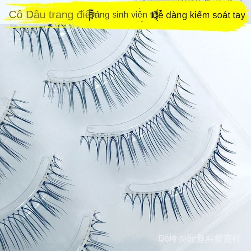 Bộ 4 Cặp Lông Mi Giả Ngắn Sắc Bén Tự Nhiên M09