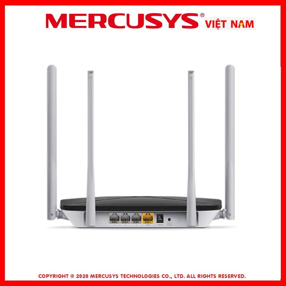 Bộ phát Router Wi-Fi Băng Tần Kép AC1200 Mercusys AC12 | BigBuy360 - bigbuy360.vn