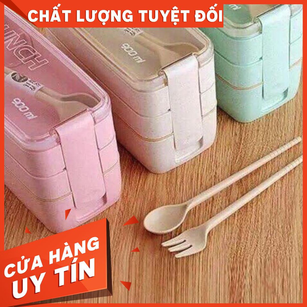 (Thanh lý kho giá sỉ) Hộp cơm lúa mạch