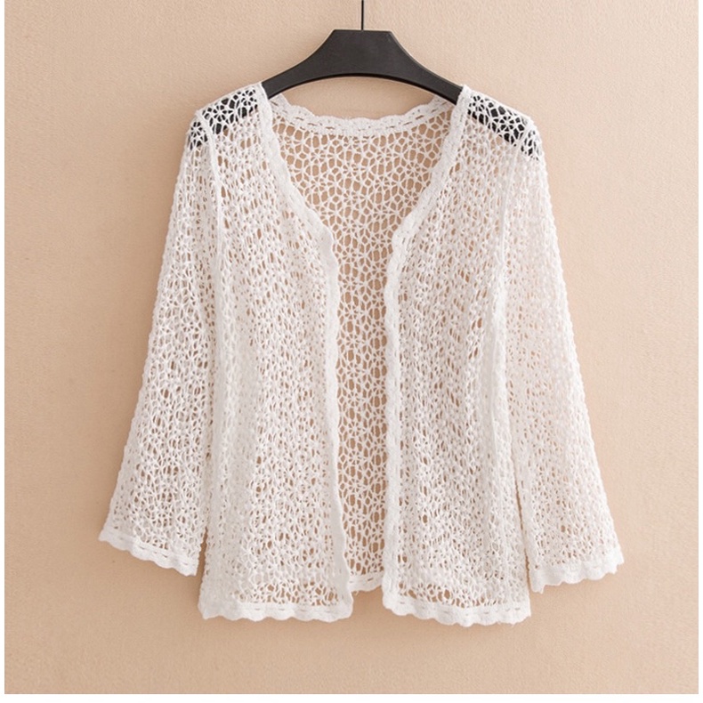 Áo Khoác Lưới ren móc Quảng Châu đi biển, áo choàng đồ bơi