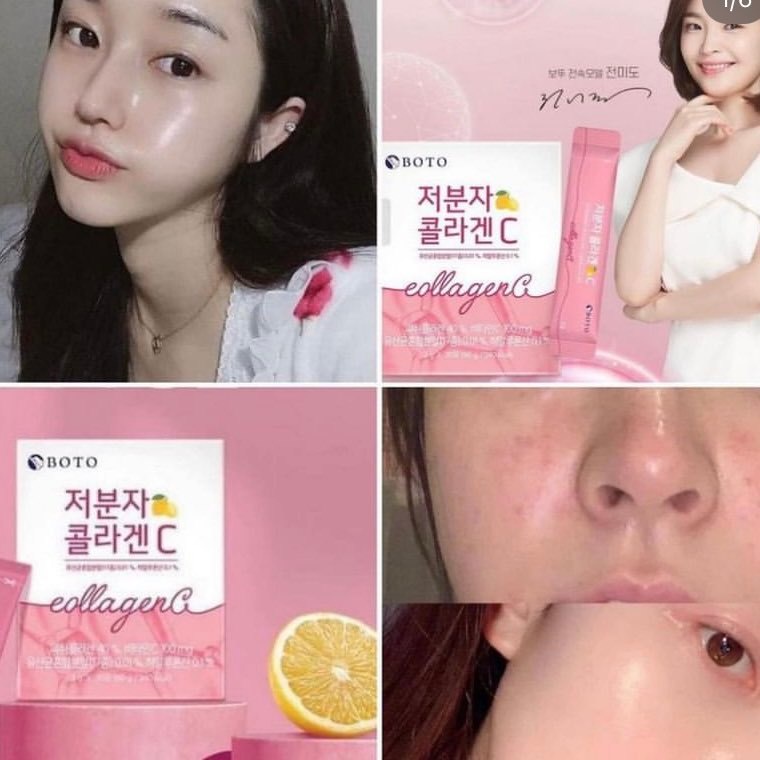 Collagen BOTO chống lão hoá tăng sức đề kháng loại 90 gói